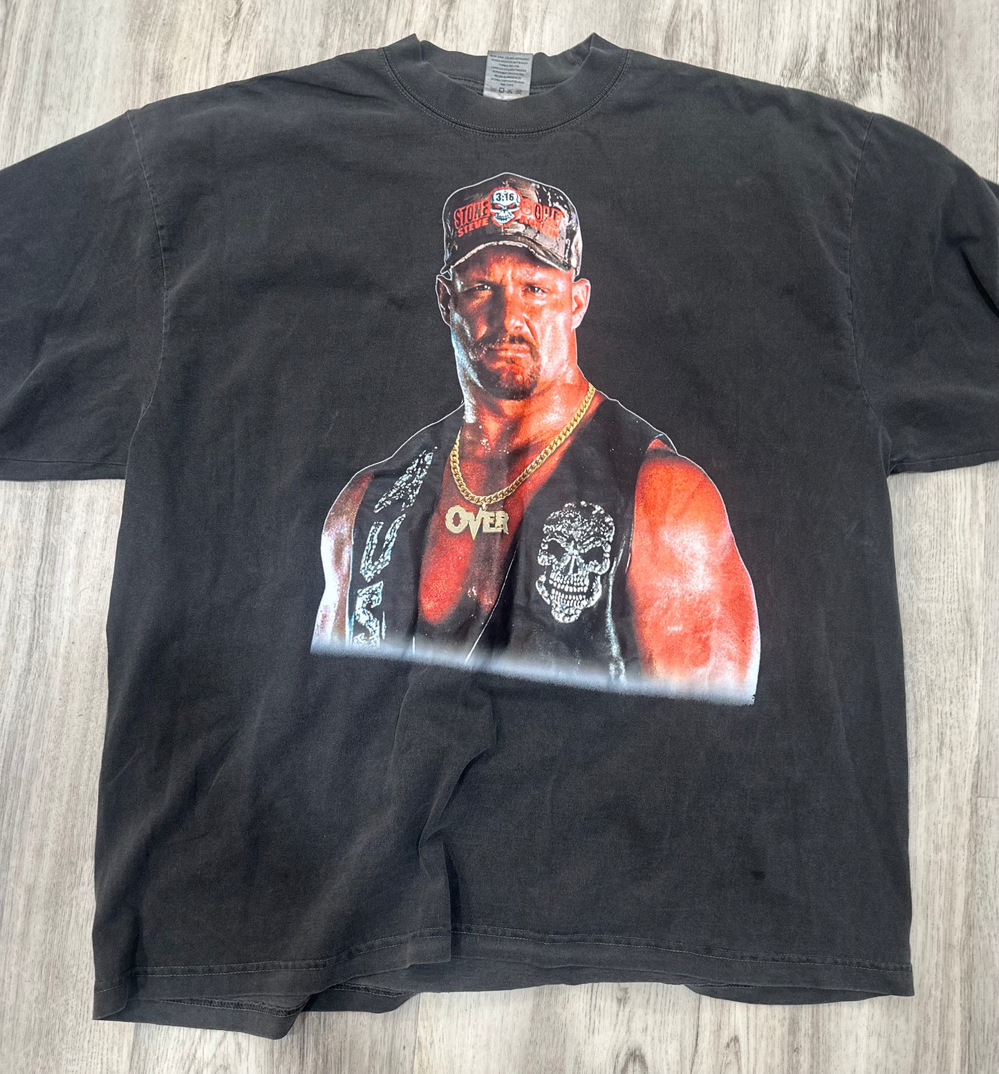 Stone Cold Is Over WWE Oversized tee (Shadow Grey)