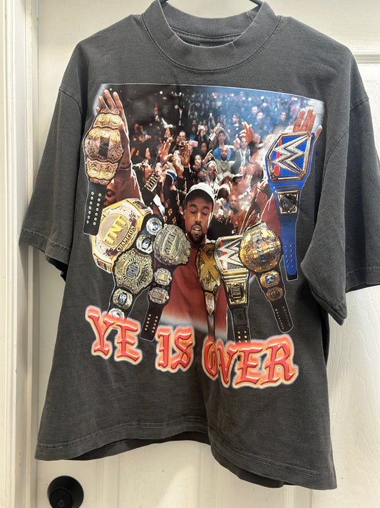 Ye Is Over Wrestling tee (Shadow Grey)