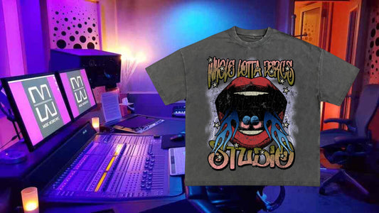 Whole Lotta Percs Studios tee(shadow grey)