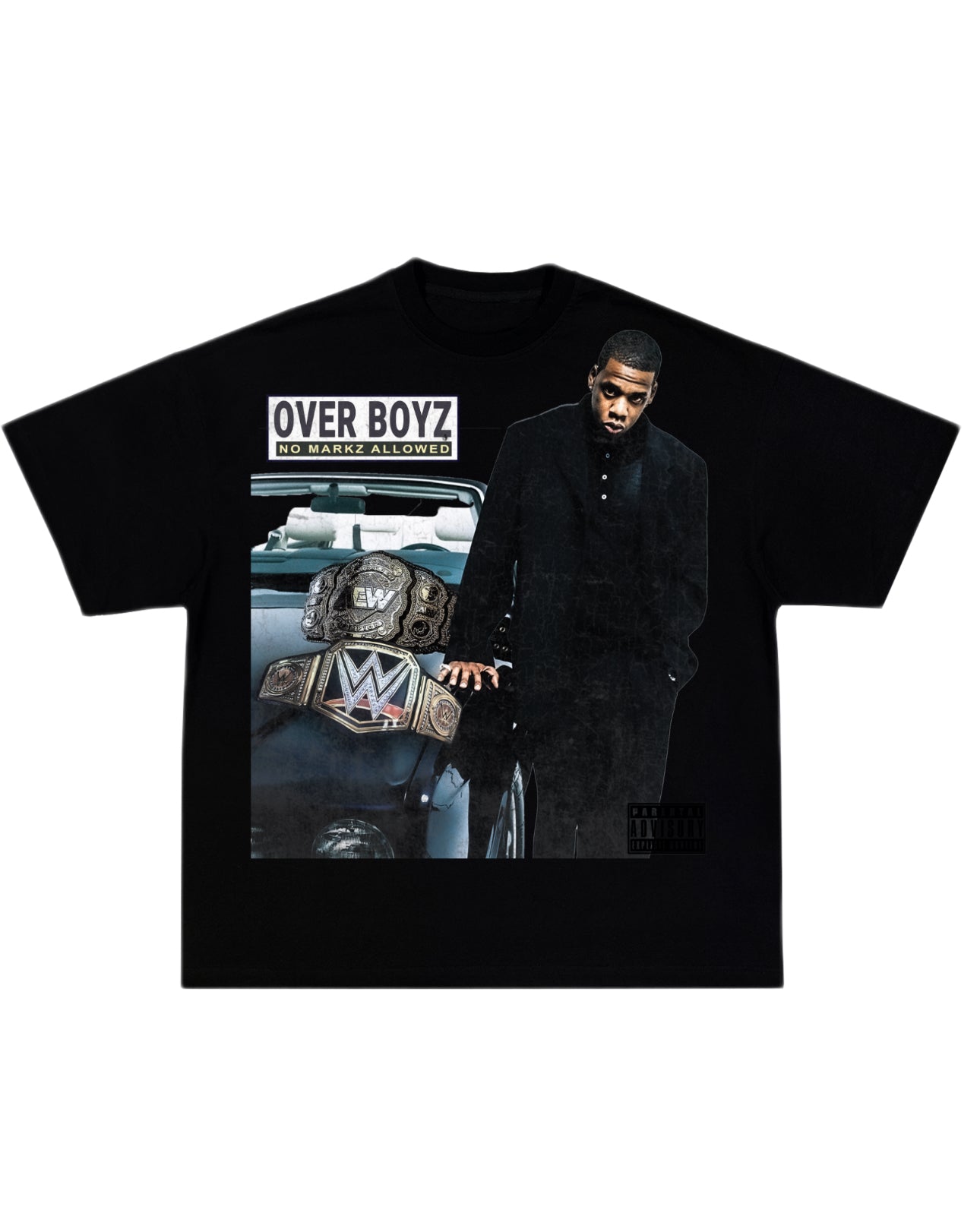 Jay Z Roc Over Tee Black