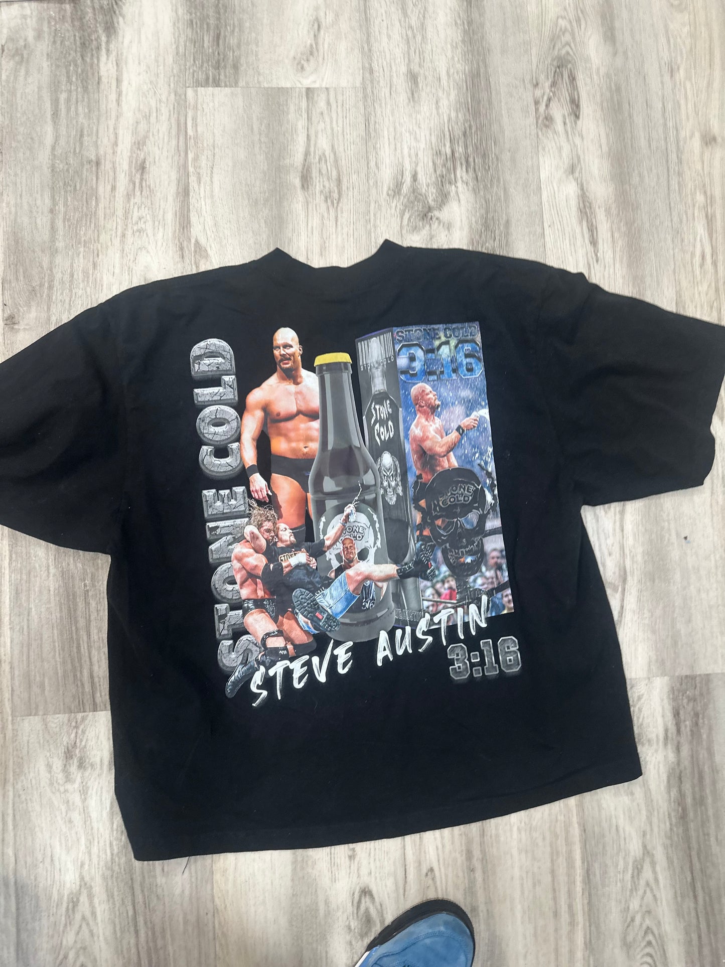 Stone Cold Is Over  tee in black