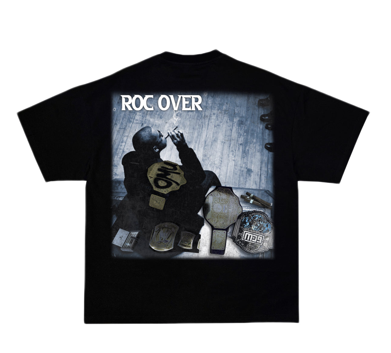 Jay Z Roc Over Tee Black