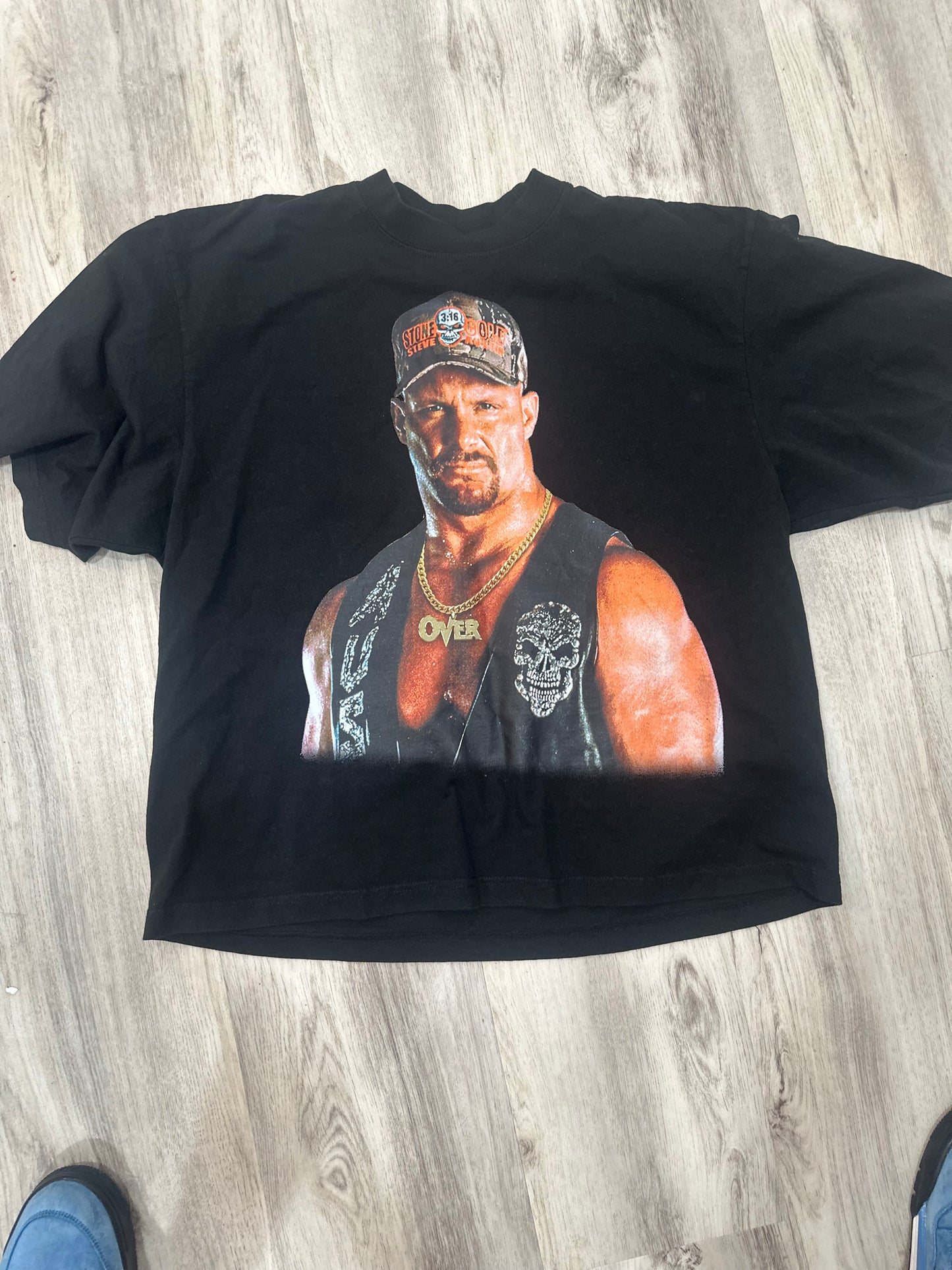 Stone Cold Is Over  tee in black