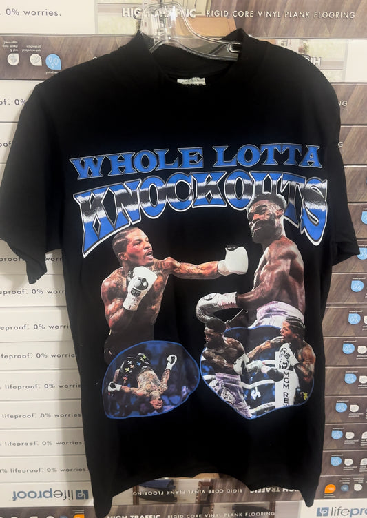 Whole Lotta Knockouts Boxing tee