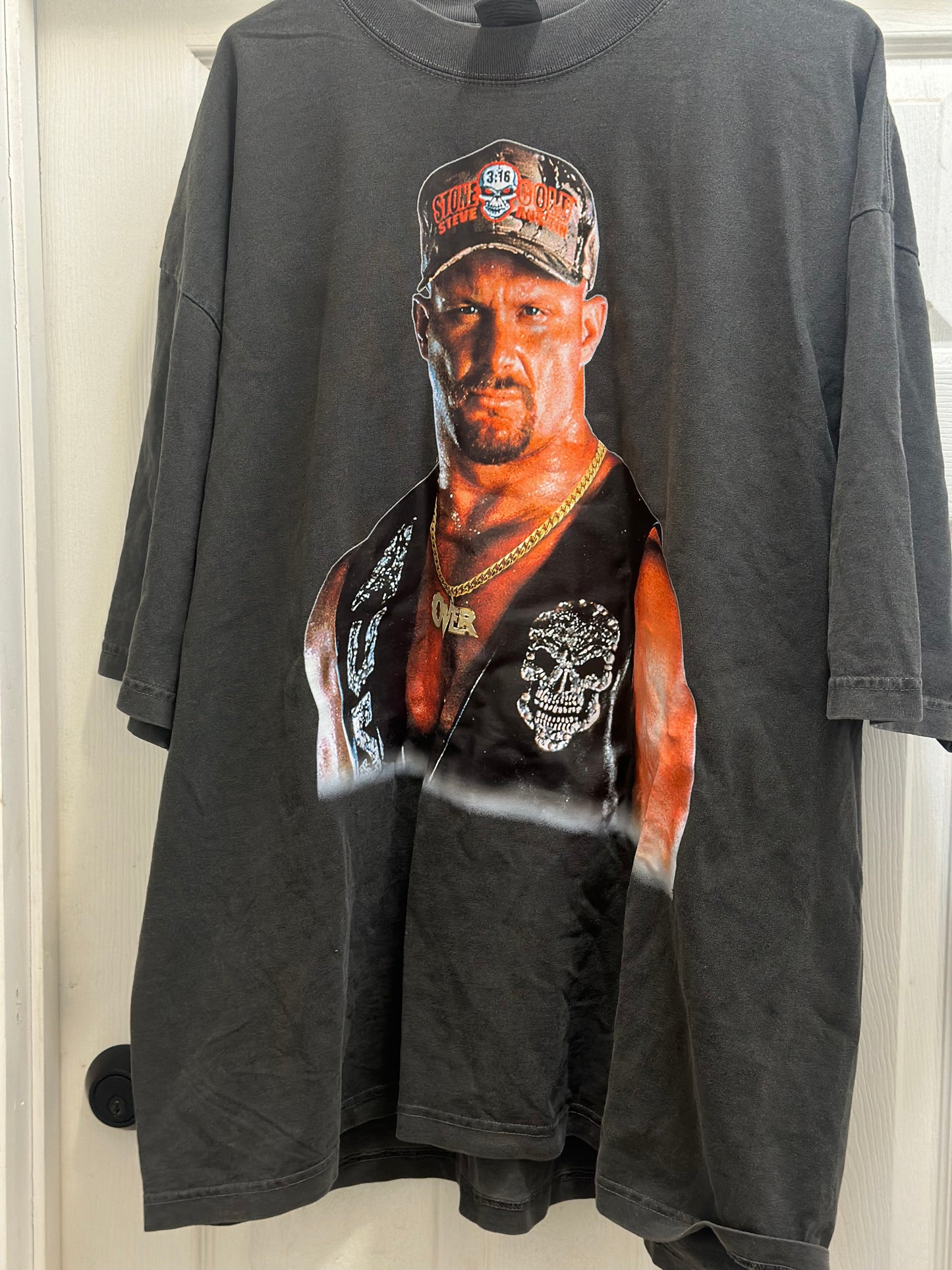 Stone Cold is Over Tee in Shadow Grey