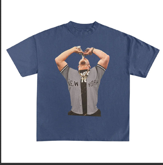 Stone Cold Yankees tee (Navy)