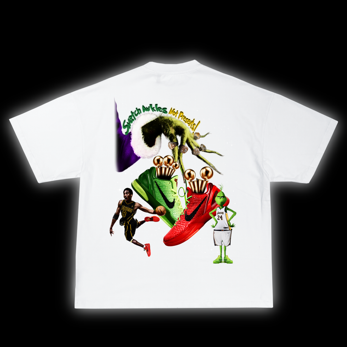 Kobe X Grinch tee in White