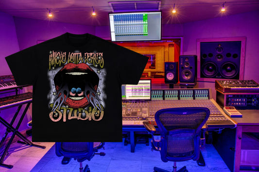 Whole Lotta Percs Studios tee(Black)